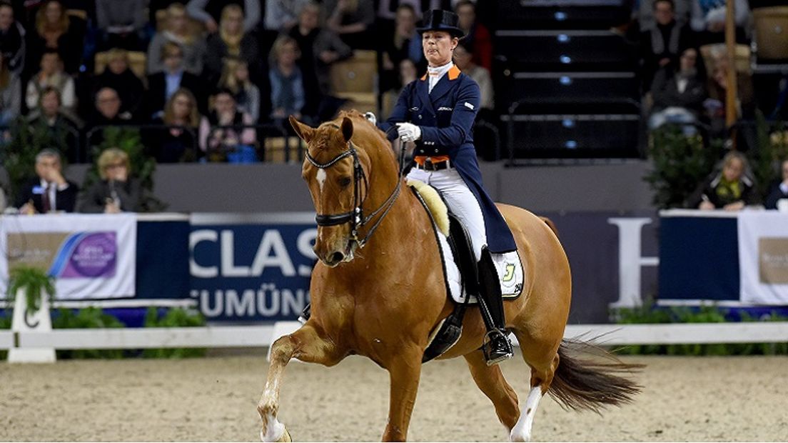 Cornelissen met Parzival in actie in 2016 (Rechten: EPA/Carsten Rehder)