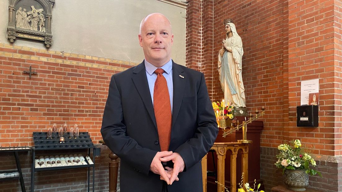 Vice-voorzitter Ruud Louwes gaat de Onze Lieve Vrouwekerk in Vlissingen missen