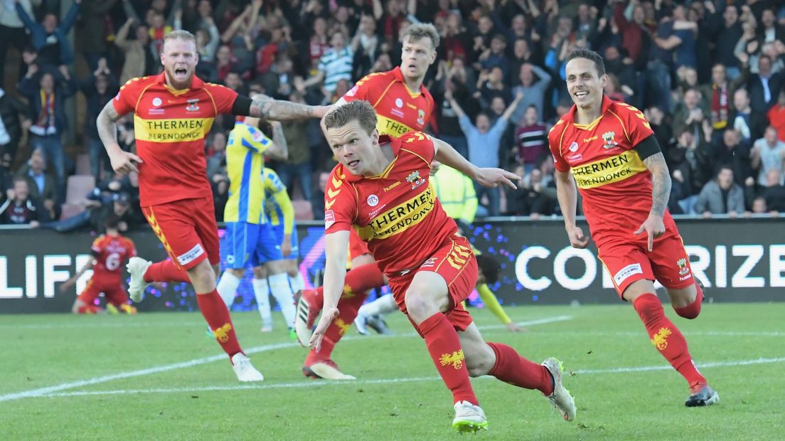 Pieter Langedijk dacht in 2019 heel even GA Eagles naar de Eredivisie te hebben geschoten