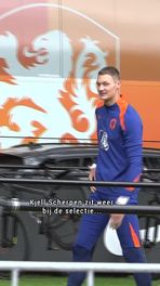 Kjell Scherpen bij Oranje