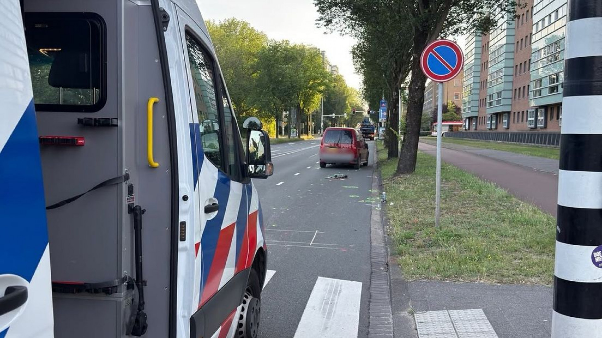 Kind overleden na aanrijding.