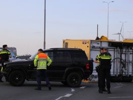 112 nieuws: Twee rijstroken A27 dicht door gekantelde aanhangwagen | Heftig incident in Maarsbergen
