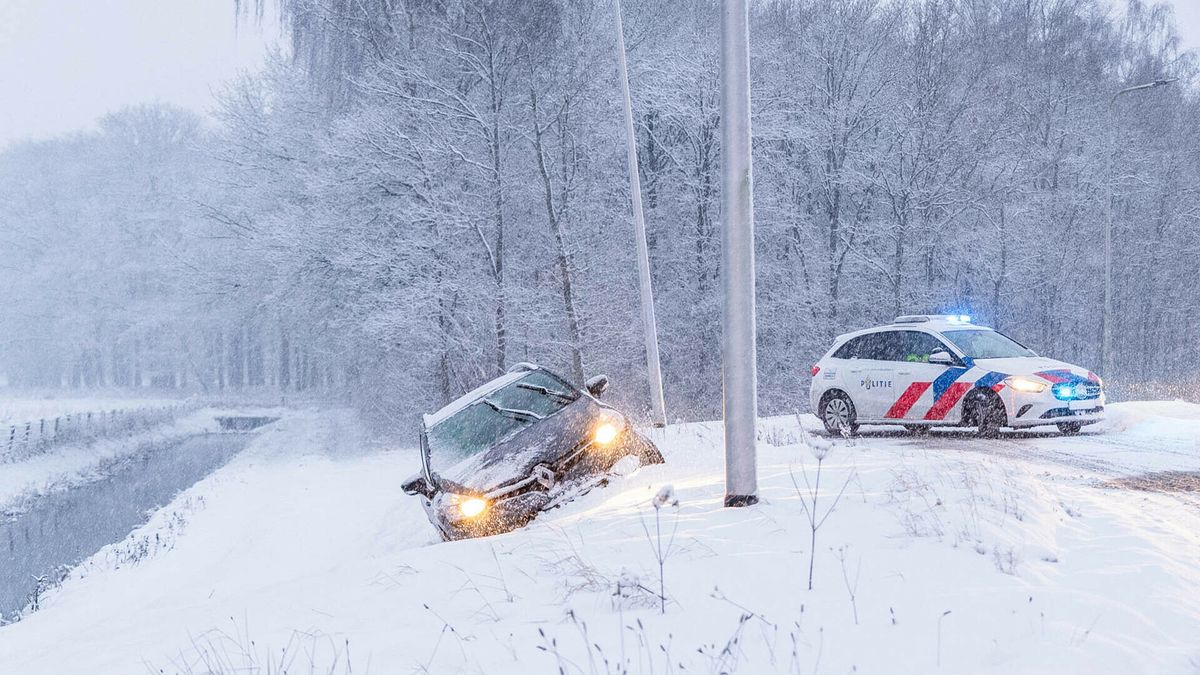 Code oranje door gladheid: wegen verraderlijk deze ochtend