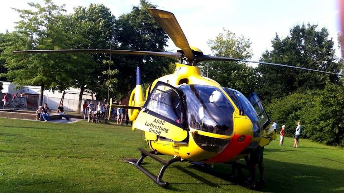 Traumaheli in Borne