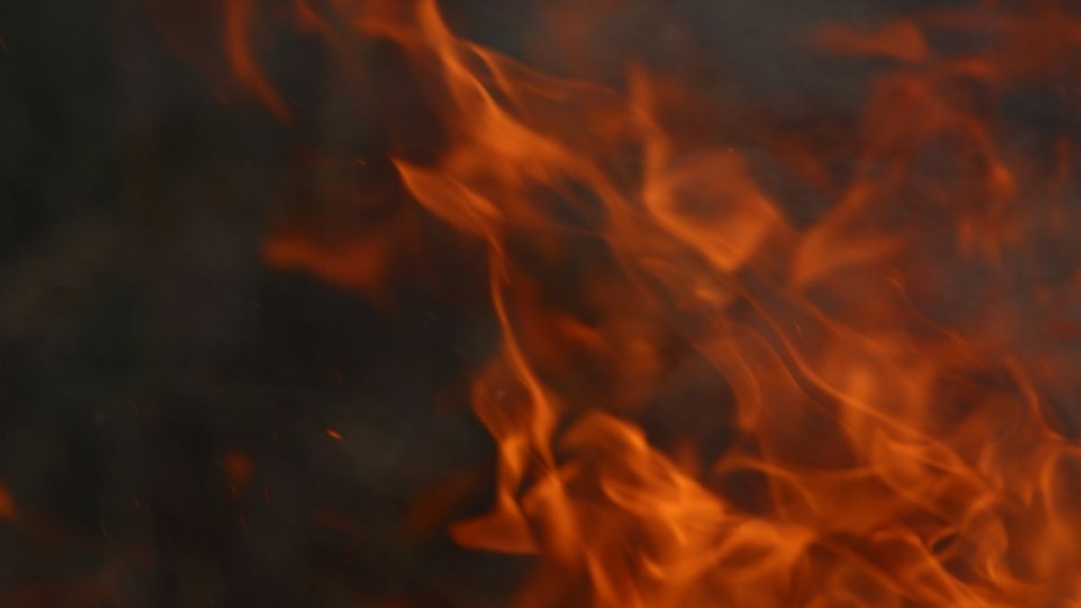 Woning in Buggenum in brand