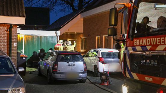Veel schade na brand in veranda