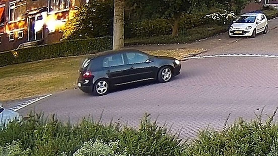 Camerabeelden van de vluchtauto