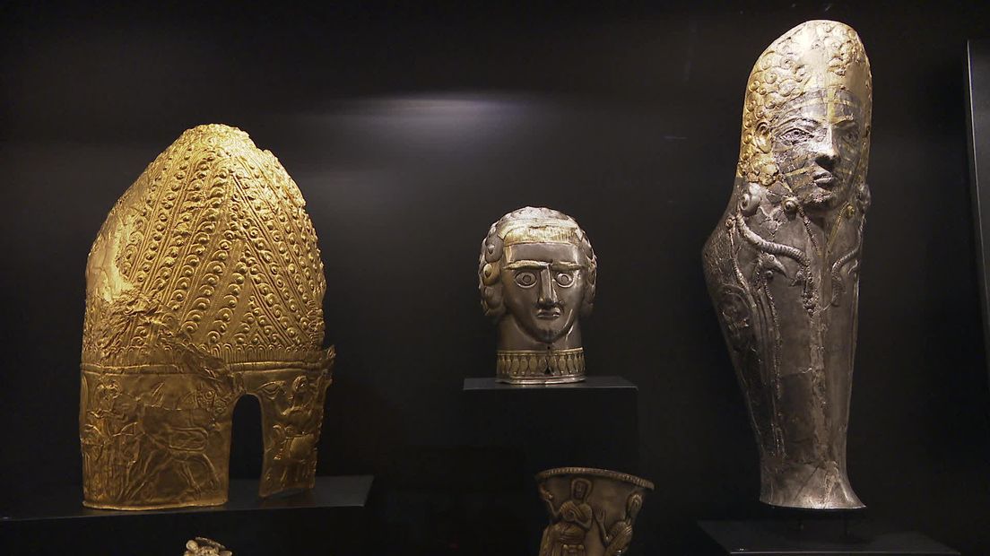 Bergen met goud bij nieuwe tentoonstelling over Dacia in Drents Museum