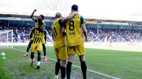 ADO wint van De Graafschap en blijft na promotie jagen op het kampioenschap Nieuws