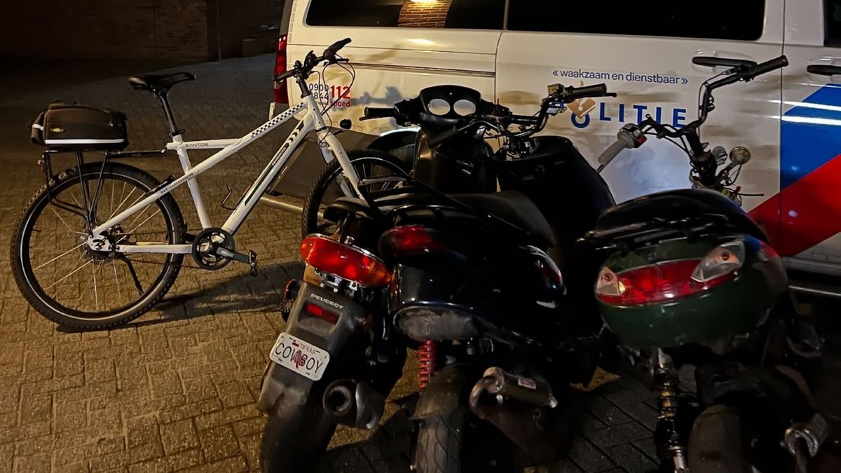 Scooters terroriseren Oosterwolde: diverse aanhoudingen bij grote actie