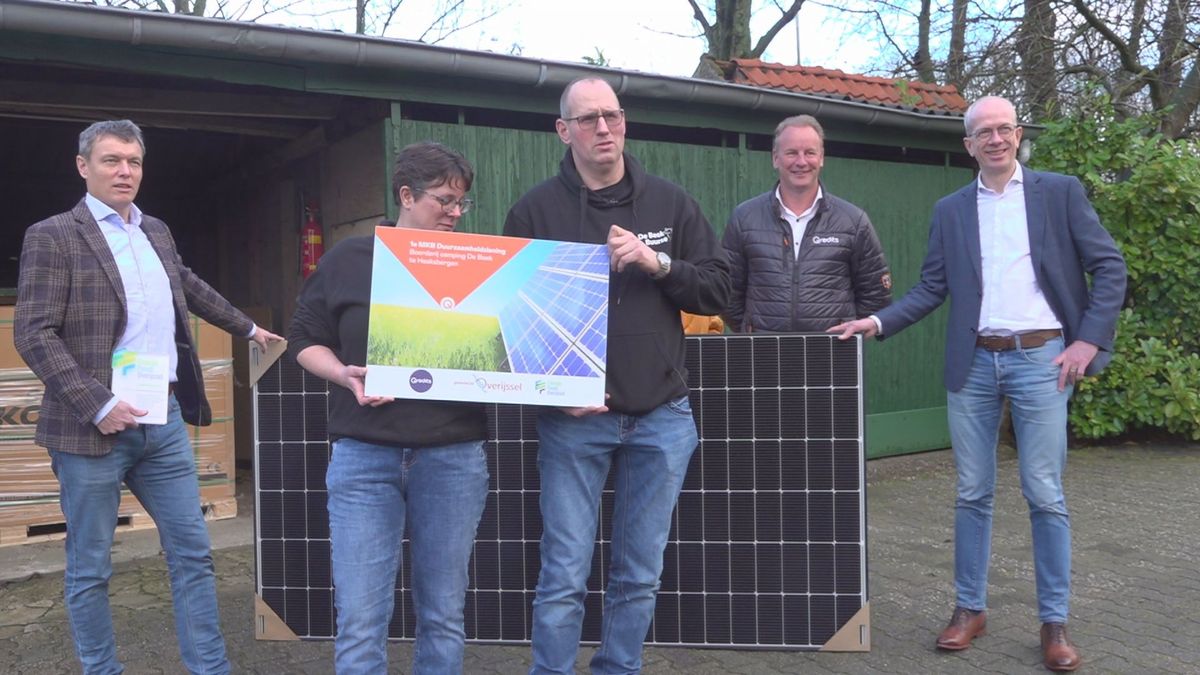 Eerste duurzaamheidslening in Overijssel voor boerencamping in Buurse