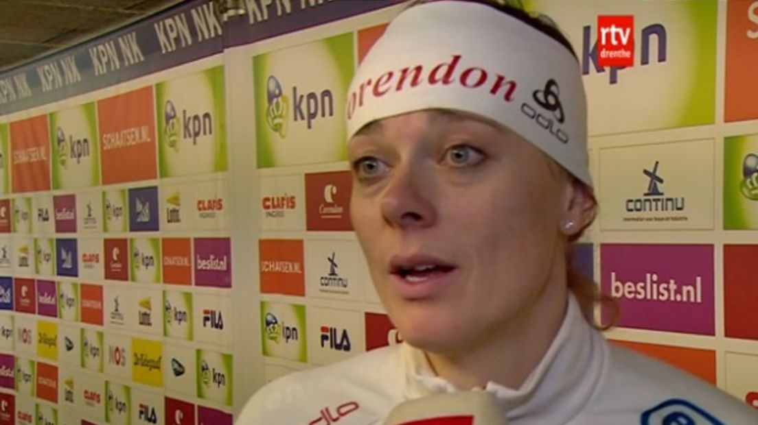 Marije Joling rijdt naar de 5e plaats op de 1500 m in Berlijn