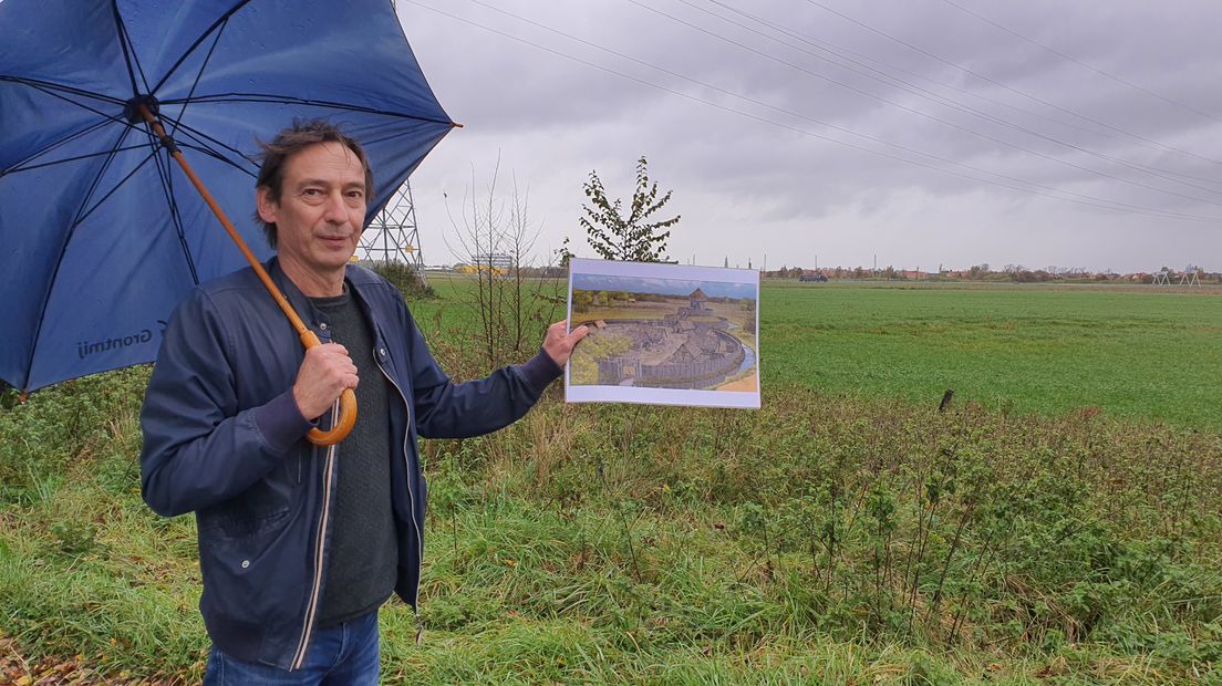 Motte gevonden aan de Trekdijk in Middelburg