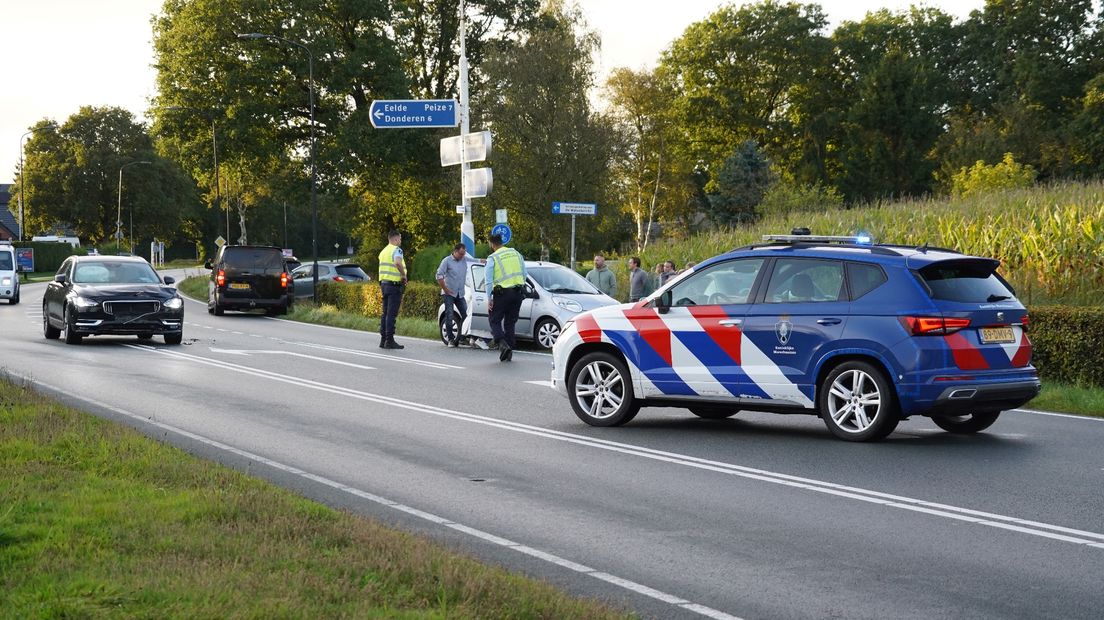 De marechaussee in Eelde