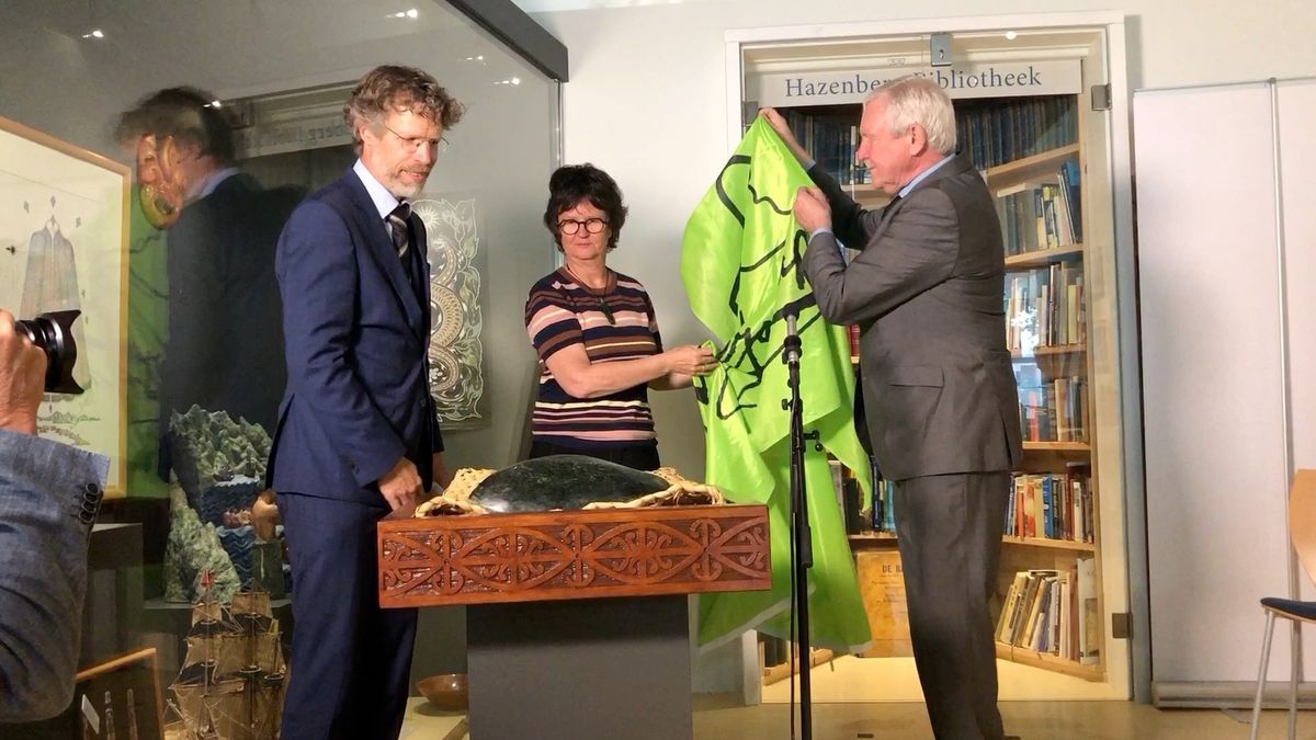 Kunstwerk van Maori geeft pounamu in Tasman Museum extra cachet