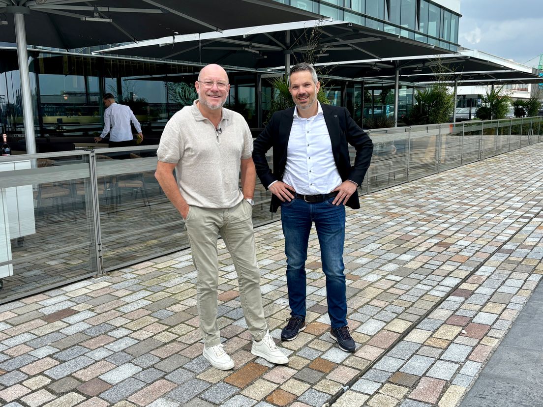 Ondernemers Bjorn van Dijl en Johan Peekstok