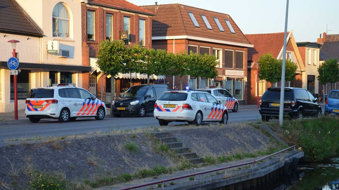 Vermoedelijk waren er twee personen bij betrokken (Rechten: Persbureau Meter)