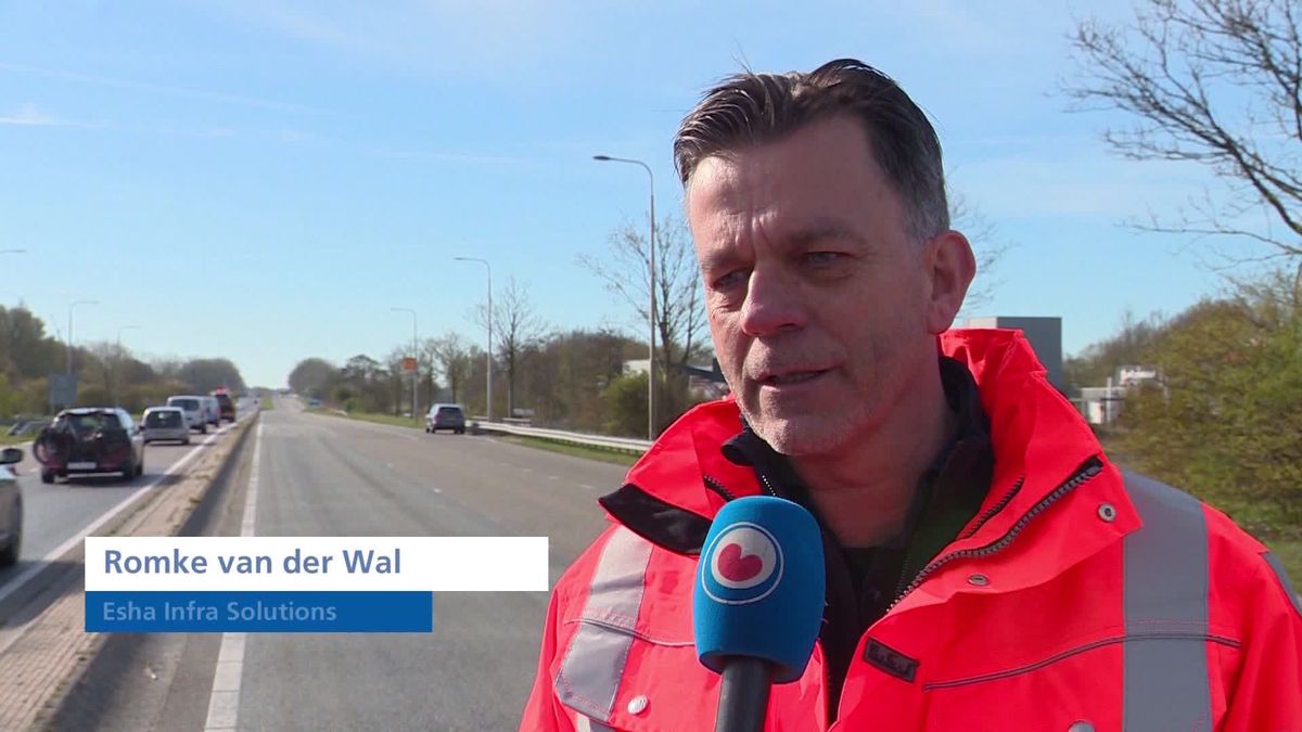 Asfalt op Anne Vondelingweg in Leeuwarden krijgt verjongingskuur