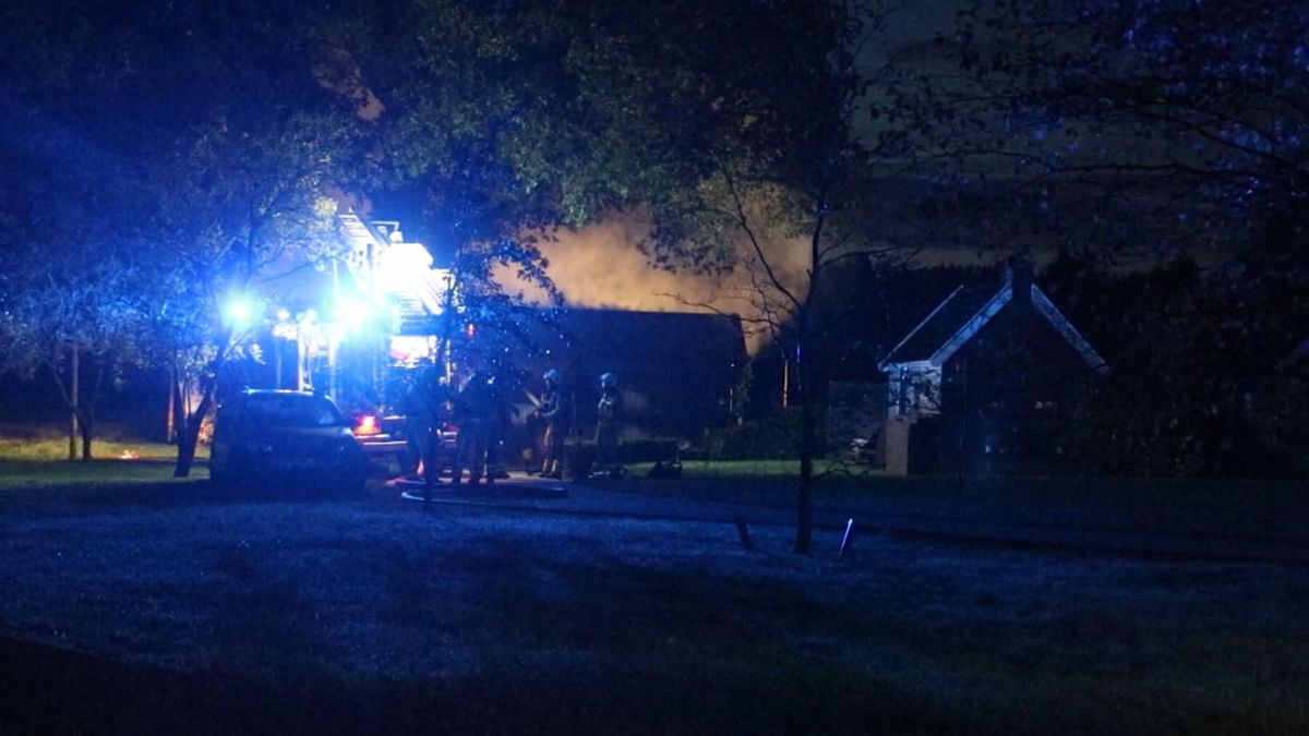 Ansen gewekt door schuurbrand in de vroege ochtend