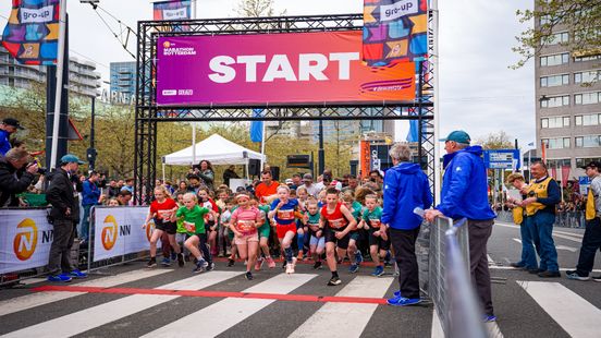 Rotterdam warmt op voor de marathon: Kids Run en Rotterdam Walk