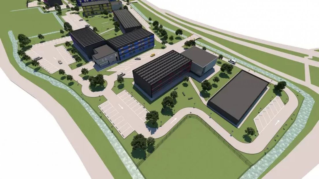 Impressie van het nieuwe woonpark
