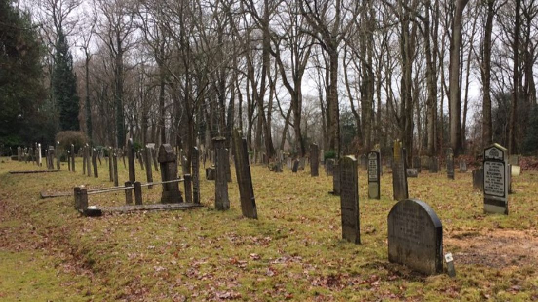 De graven die geruimd gaan worden (Rechten: Janet Oortwijn/RTV Drenthe)