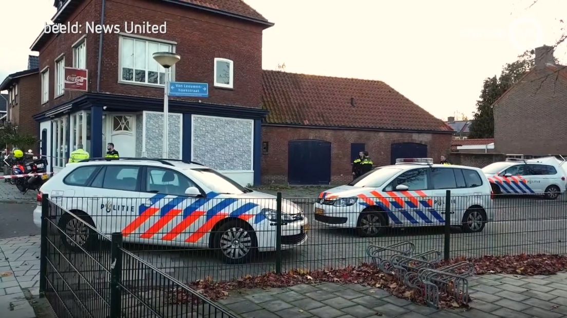 De growshop in Enschede waar de 'kwartetmoord' zich voltrok.