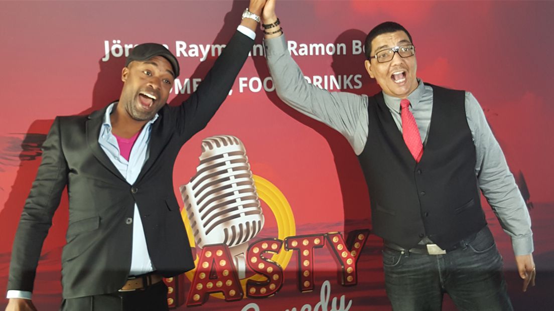 Ramon Beuk en Jörgen Raymann blij met Tasty Comedy 
