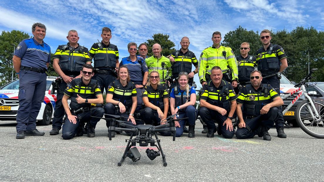 Dit zijn de jagers, oftewel het opsporingsteam van politie en handhaving