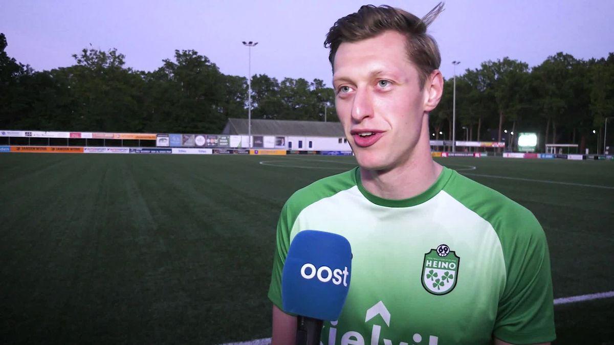 Matthias Reimink na de 0-0 bij Heino - TEC