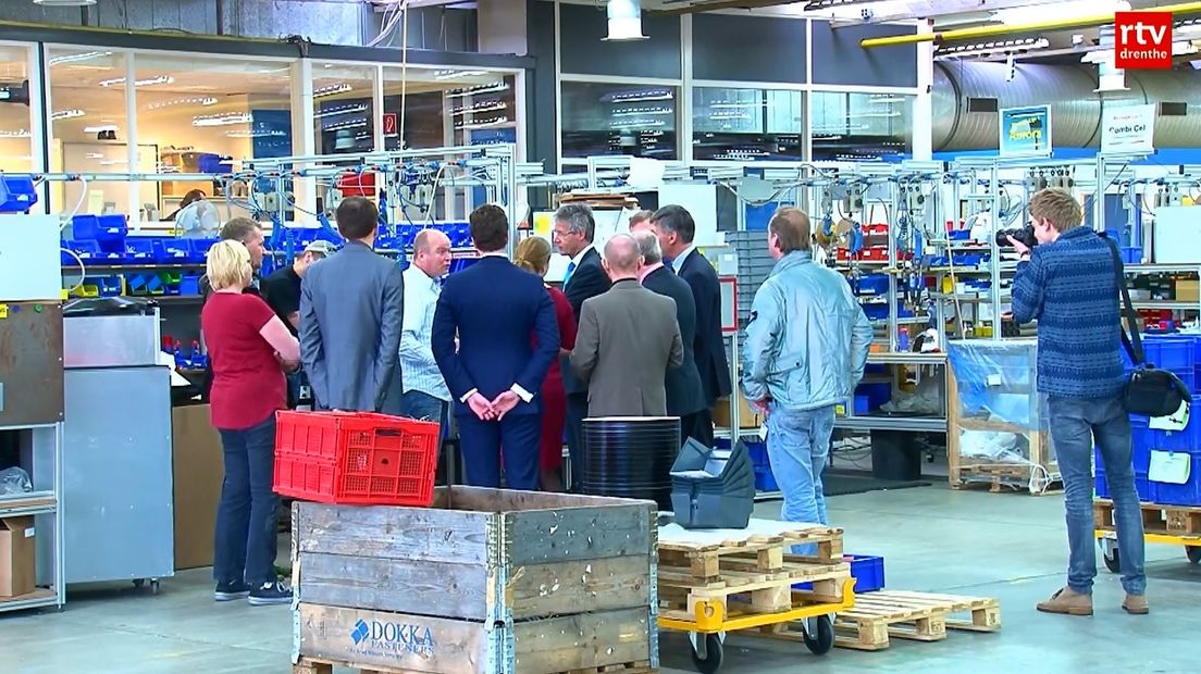 De fabriek in Emmen gaat weer produceren (foto RTV Drenthe/archief)