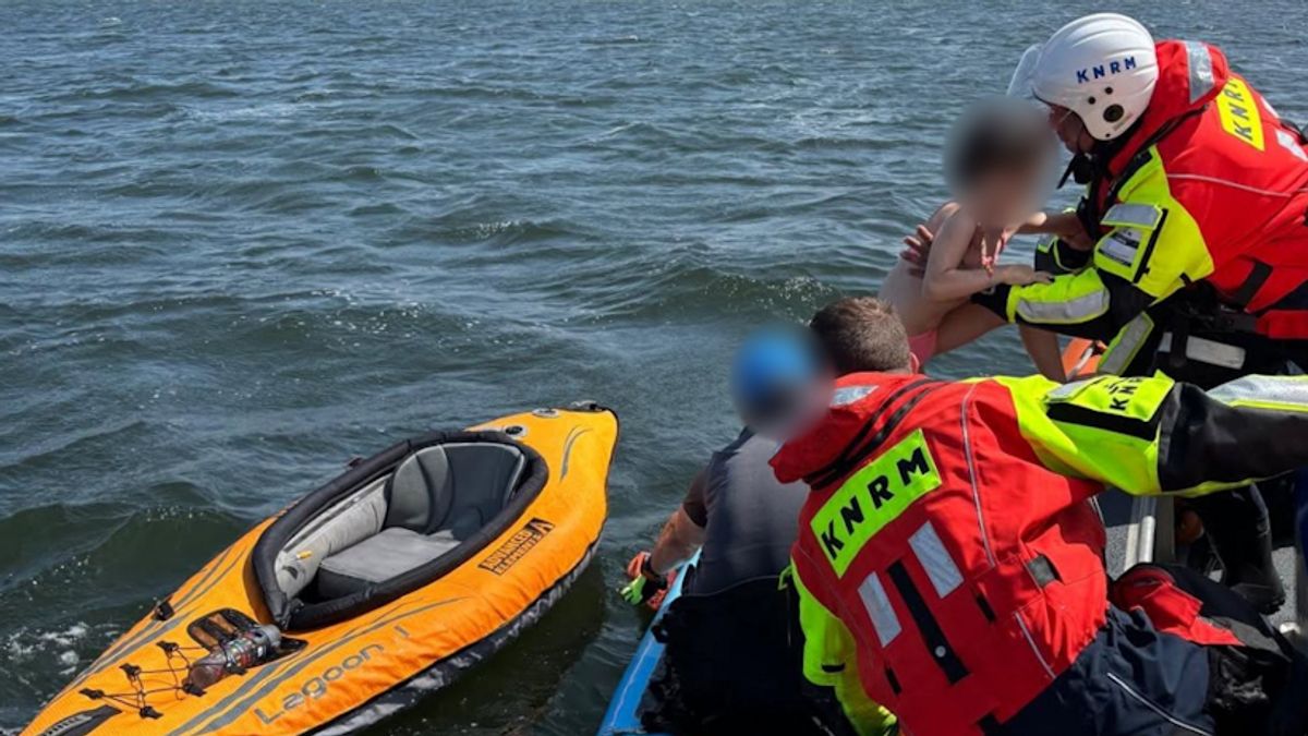 Drukke zondag voor KNRM: zeiler onwel en uitgeputte watersporters