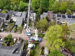 Bewoners weer terug na wegzakken hijskraan, huizen nog zonder gas en water