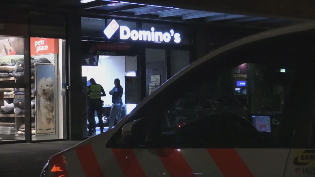 Overval bij Domino's Pizza bij winkelcentrum Zuid in Enschede