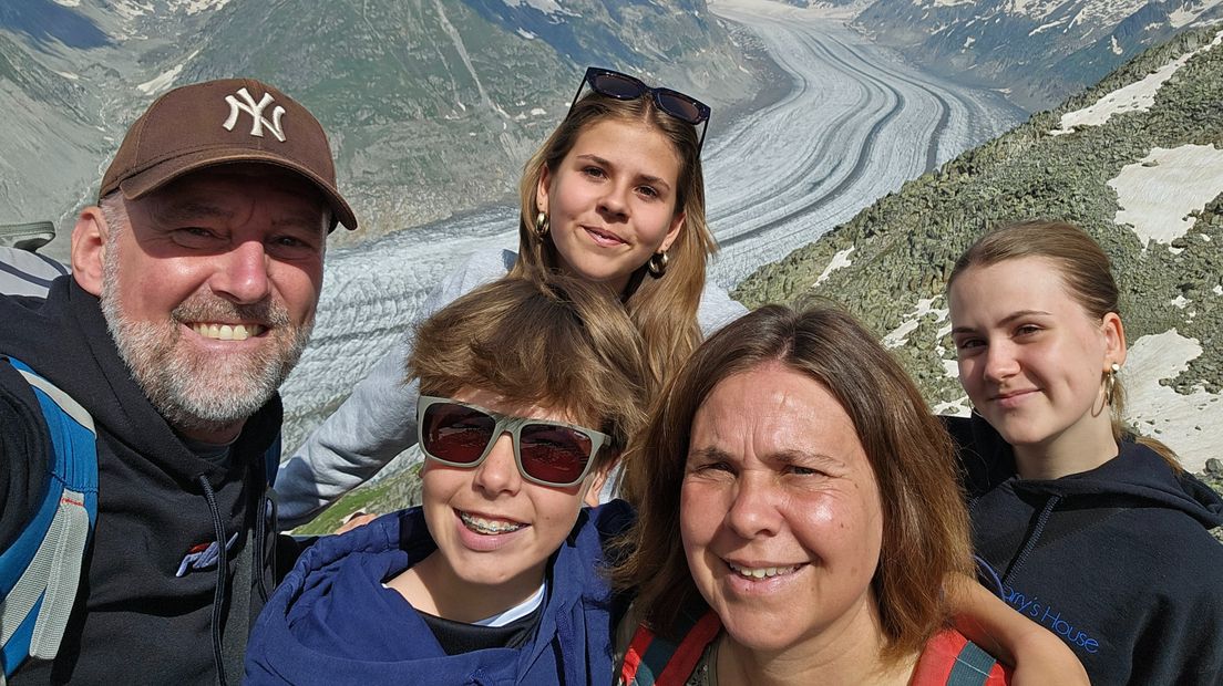 Het gezin Beukers in Zwitserland (juli 2024)