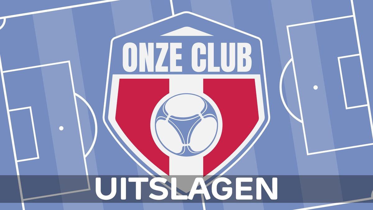Uitslagen en programma nacompetitie zondagvoetbal