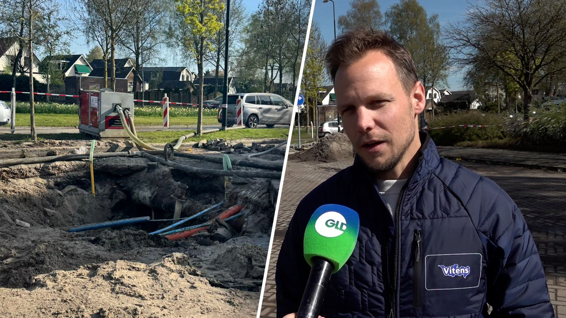 Apeldoornse wijk nog tot 18.00 uur zonder water door vertraging reparatie