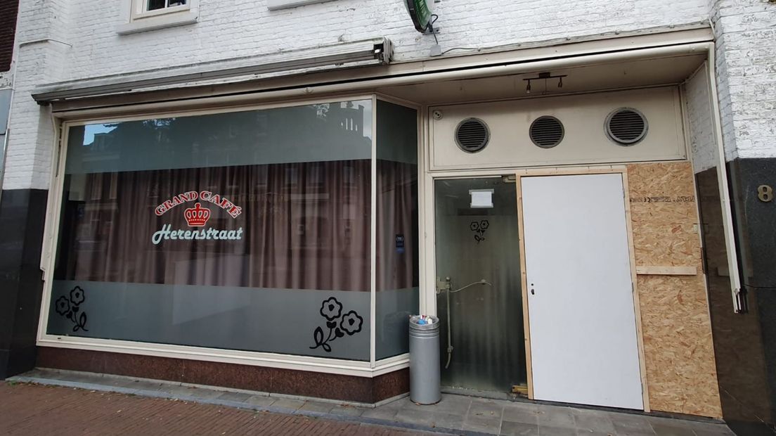 Grand Café Herenstraat is voorlopig gesloten