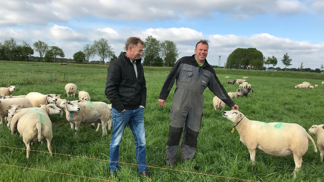 Pieter Kuijer (r) en Ben Apeldoorn (l)