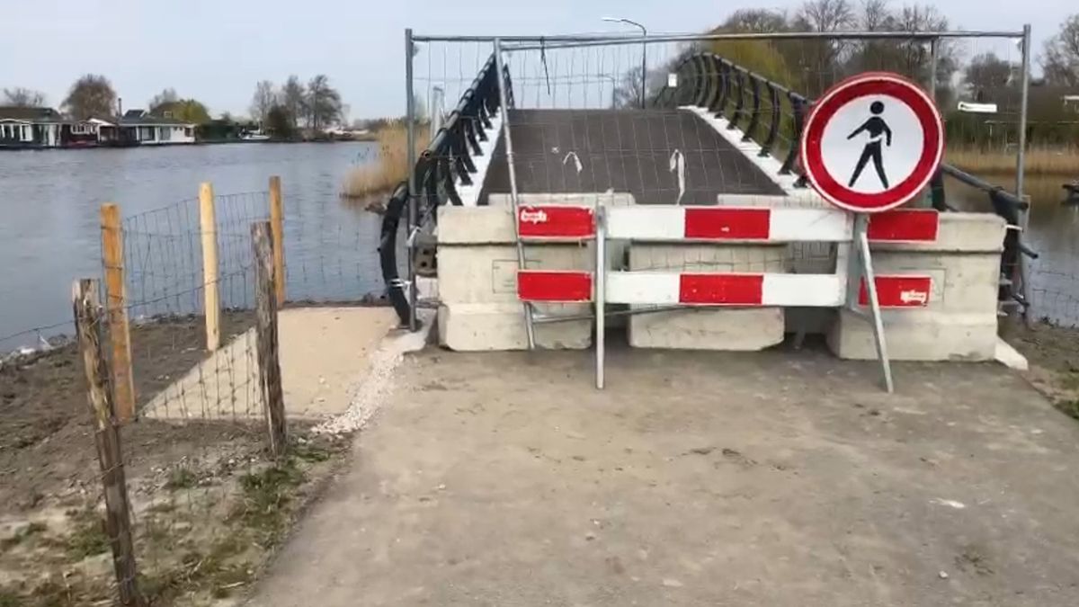 Opnieuw omrijden: veelbesproken brug bij Vreeland moet na één dag toch weer dicht