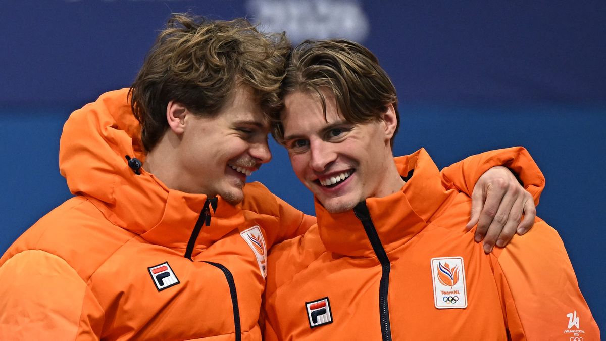Broers Van 't Wout verloten olympische kleding: 