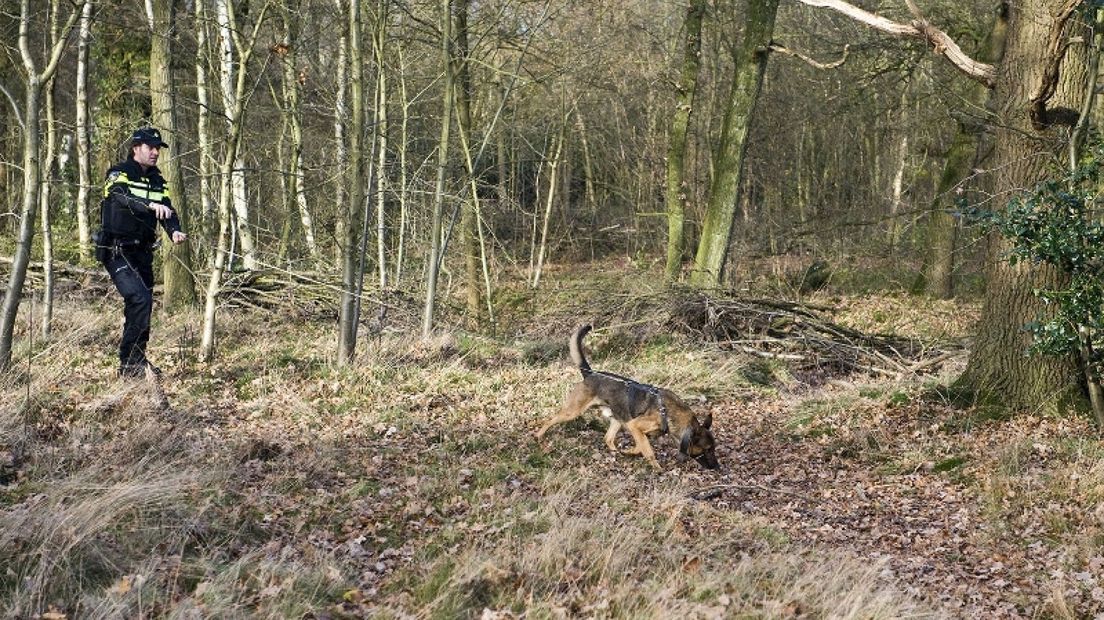 De politie onderzoekt het Leidse Hout.