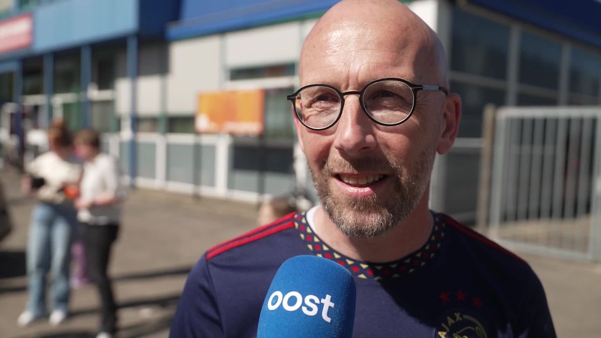 RTV Oost volgde Stanislav tot zijn aankomst in Almelo.