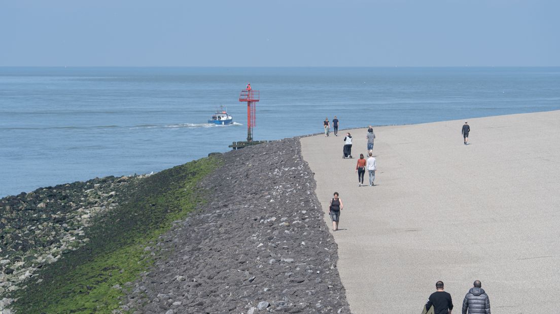 Zonnig weer in Vlissingen