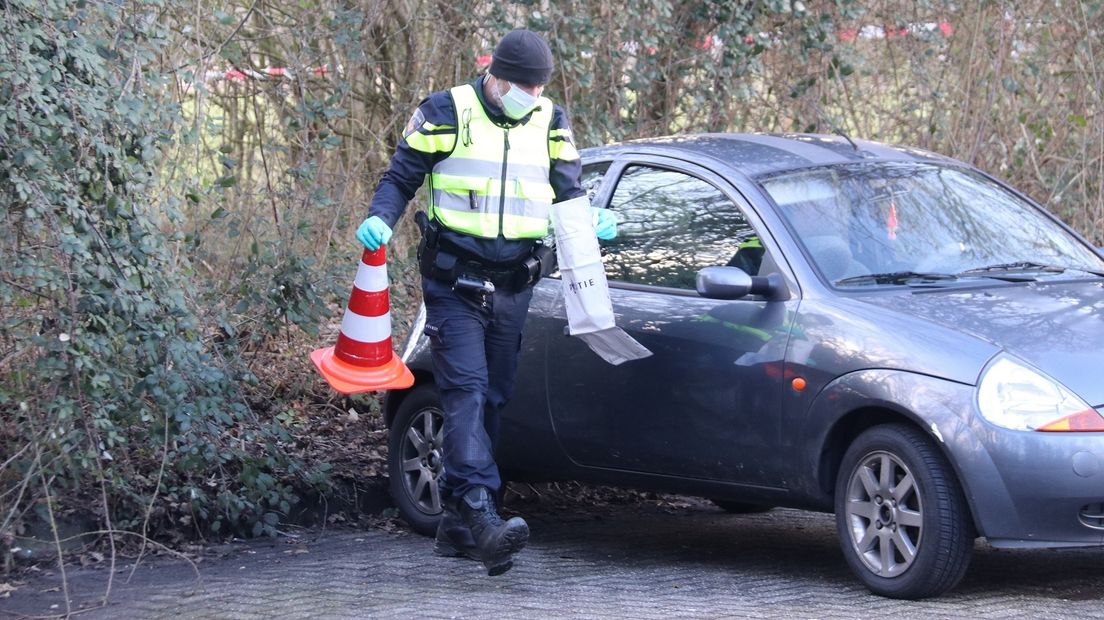 De Ford Ka van het slachtoffer.