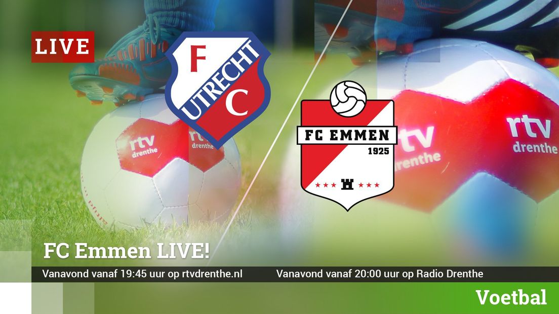 Volg Jong FC Utrecht - FC Emmen live