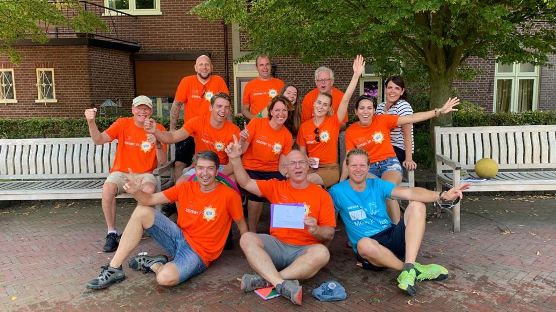 De teller voor team Etten staat na een warme dag Zomer in Gelderland op 524 punten en 650 euro en dat is genoeg voor een voorlopig vijfde plaats.