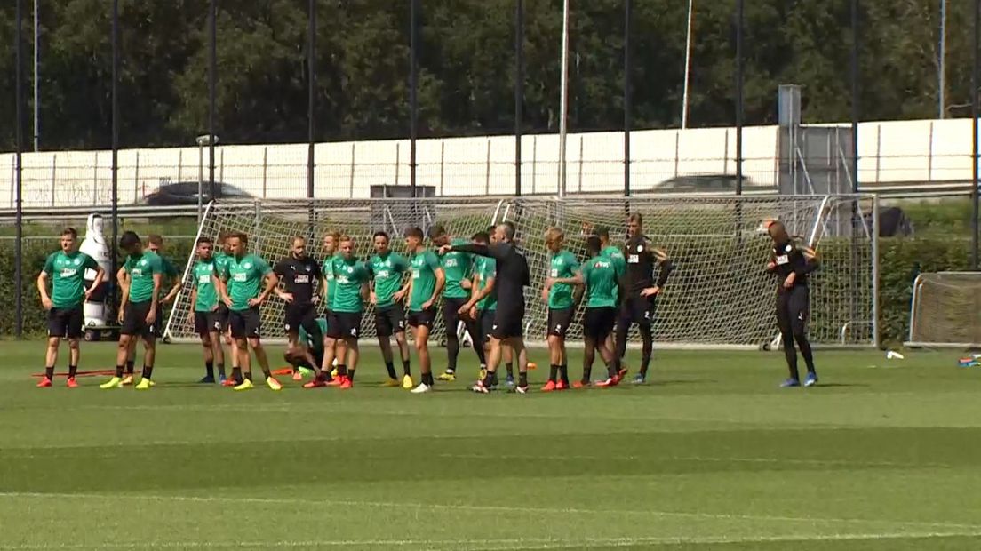 De eerste training van de FC voor seizoen 2020/21.