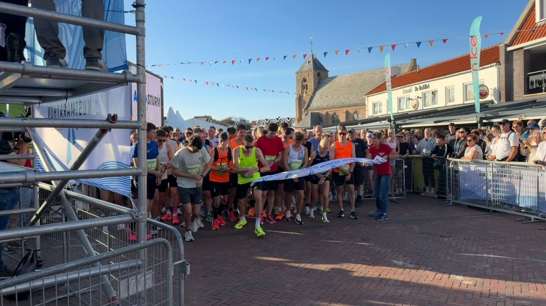 De start van de Trailrun