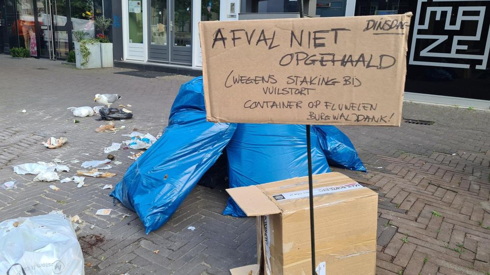 Staking bij afvalverwerkers: 'Vuilniszakken worden niet opgehaald